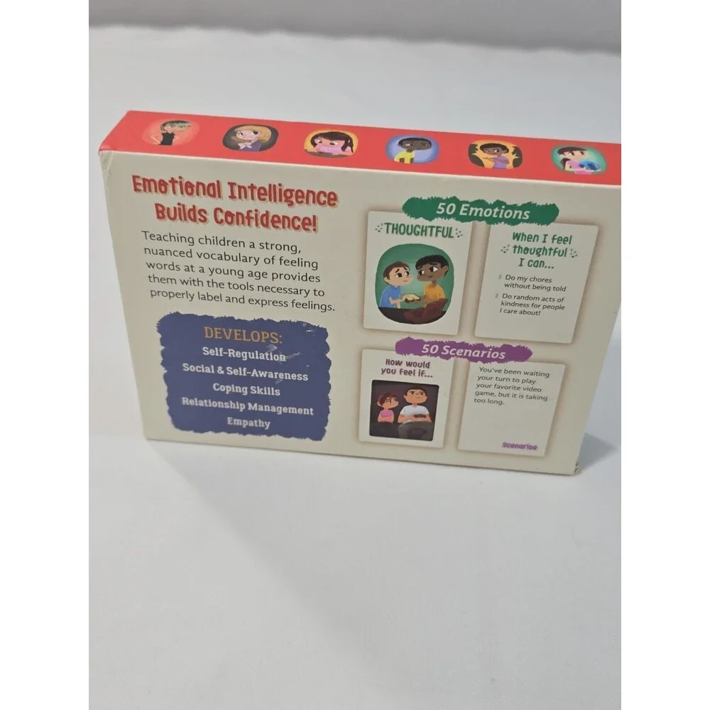 Feelings in a flash Emotional Intelligence Game 50 Scenario & Reaction Cards